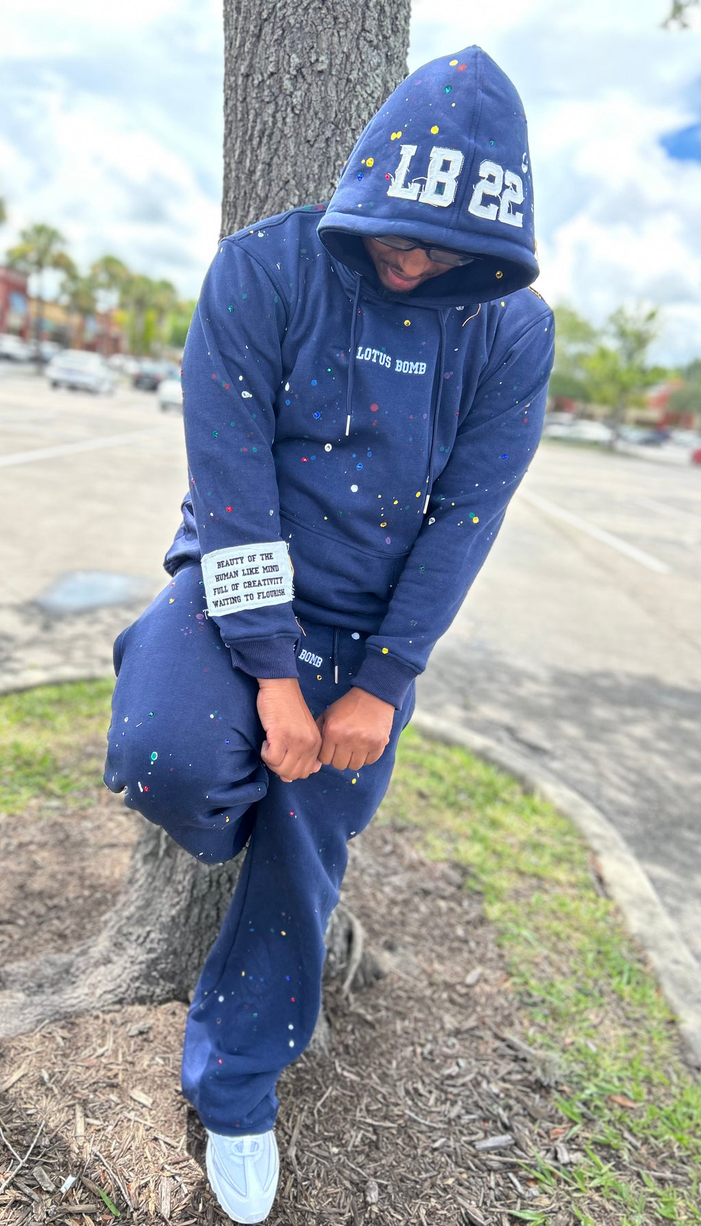 Lotus Bomb Sweatsuit Hoodie Set
