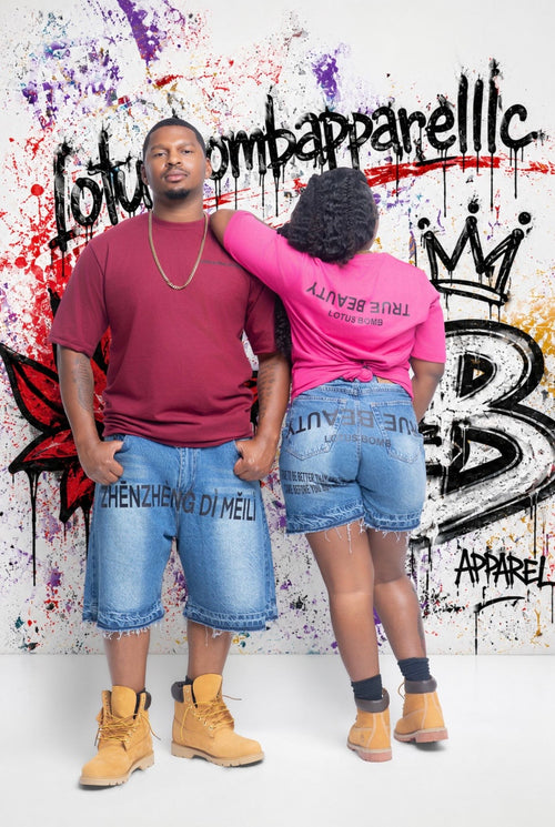 TRUE BEAUTY DENIM SHORTS