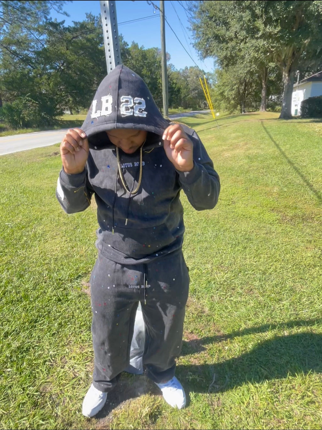 Lotus Bomb Sweatsuit Hoodie Set